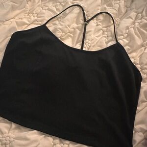PINK Victoria's Secret Sleek Black Camisole